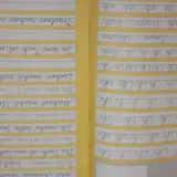Jak pisać w zeszycie w szeroką linię, aby uniknąć bałaganu?