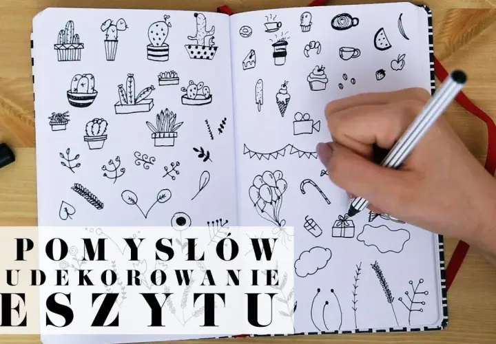 Jak ozdobić pierwszą stronę zeszytu - 10 kreatywnych pomysłów na dekorację