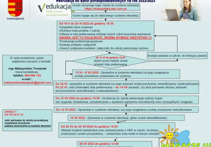 Kiedy jest rekrutacja do szkół średnich? Sprawdź ważne terminy!