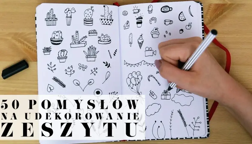 Jak ozdobić pierwszą stronę zeszytu - 10 kreatywnych pomysłów na dekorację