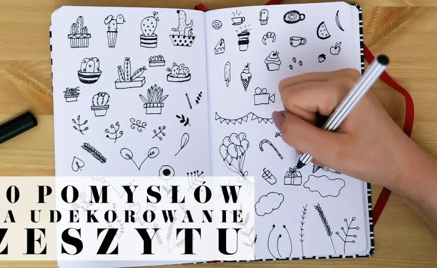 Jak ozdobić pierwszą stronę zeszytu - 10 kreatywnych pomysłów na dekorację