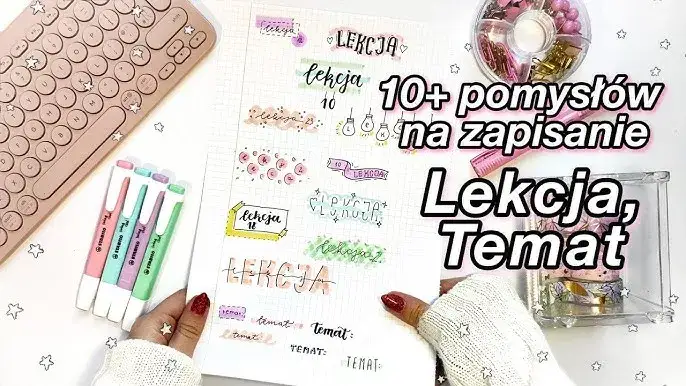 Zdjęcie Jak podpisywać zeszyty do szkoły, aby były estetyczne i praktyczne